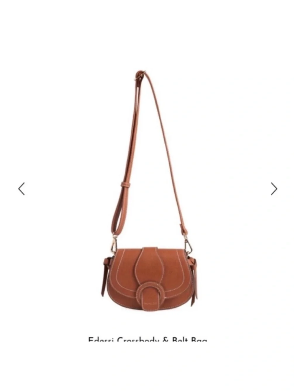 Rachel Zoe Edessi Crossbody & Belt Bag Cognac - Picture 2 of 8